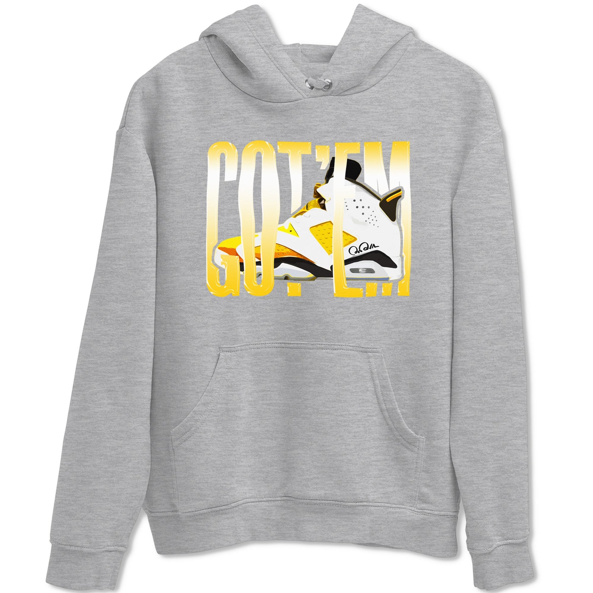 Air Jordan 6 Yellow Ochre shirt to match jordans Wiggling Gotem sneaker tees AJ6 Yellow Ochre SNRT Sneaker Release Tees Unisex Heather Grey 2 T-Shirt