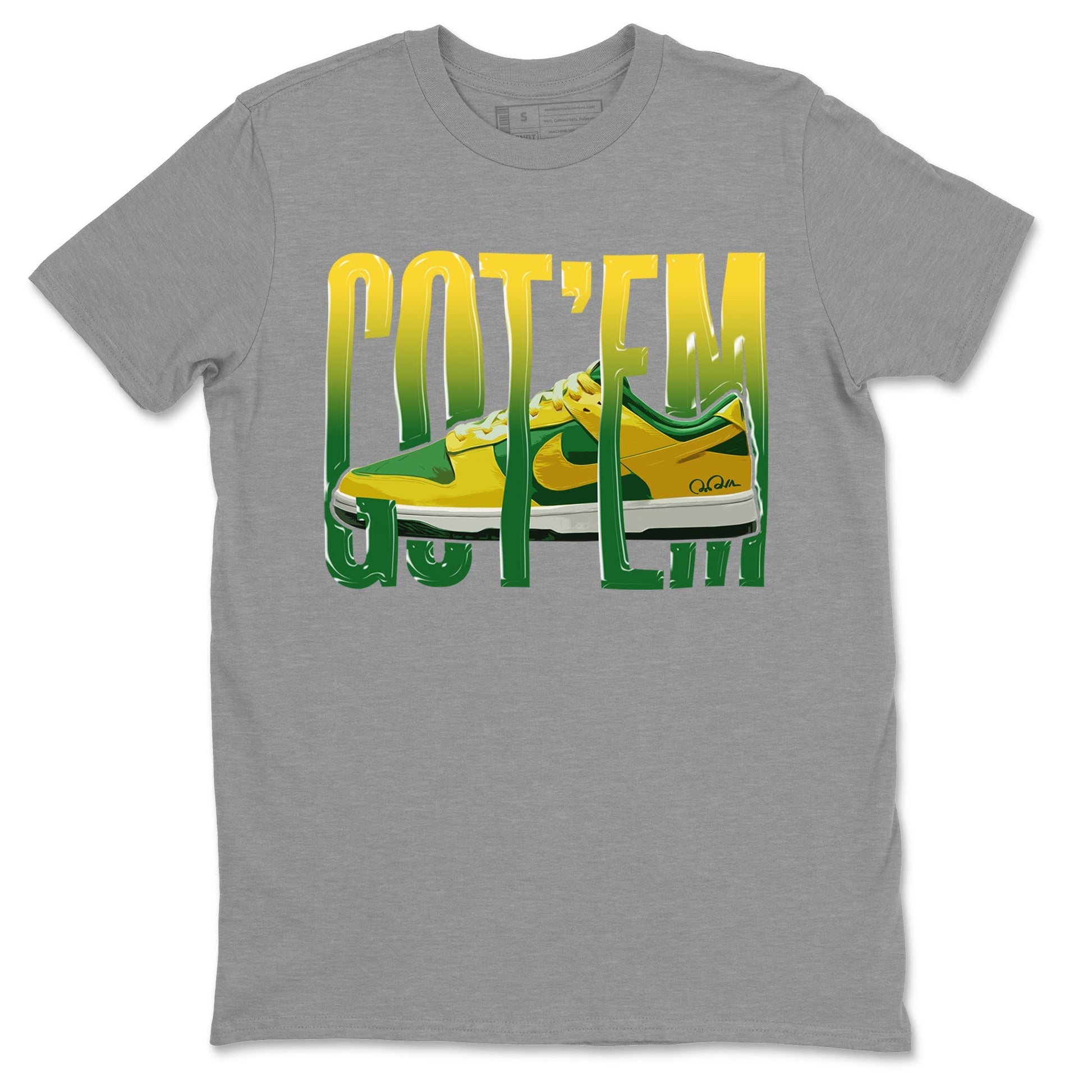 Dunk Reverse Brazil Sneaker Match Tees Wiggling Gotem Sneaker Tees Dunk Reverse Brazil Sneaker Release Tees Unisex Shirts