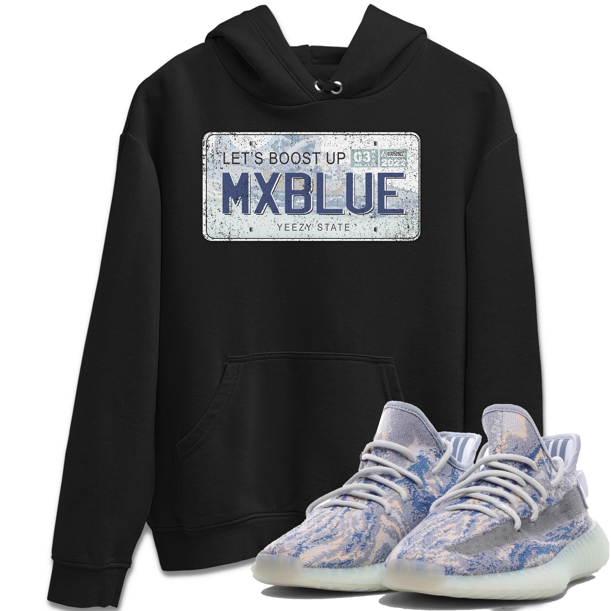 Yeezy 350 MX Blue Sneaker Match Tees Yeezy Plate Sneaker Tees Yeezy 350 MX Blue Sneaker Release Tees Unisex Shirts