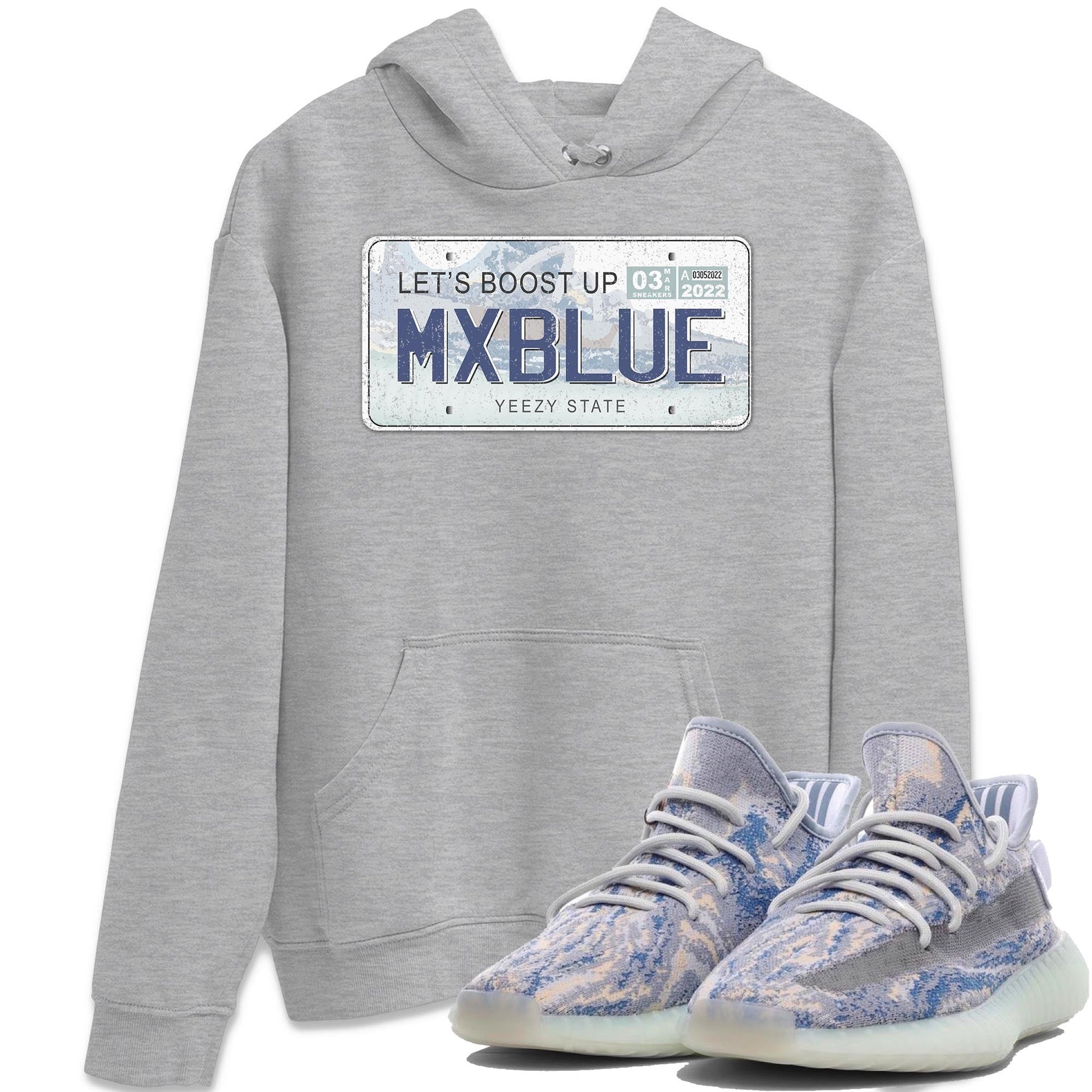 Yeezy 350 MX Blue Sneaker Match Tees Yeezy Plate Sneaker Tees Yeezy 350 MX Blue Sneaker Release Tees Unisex Shirts