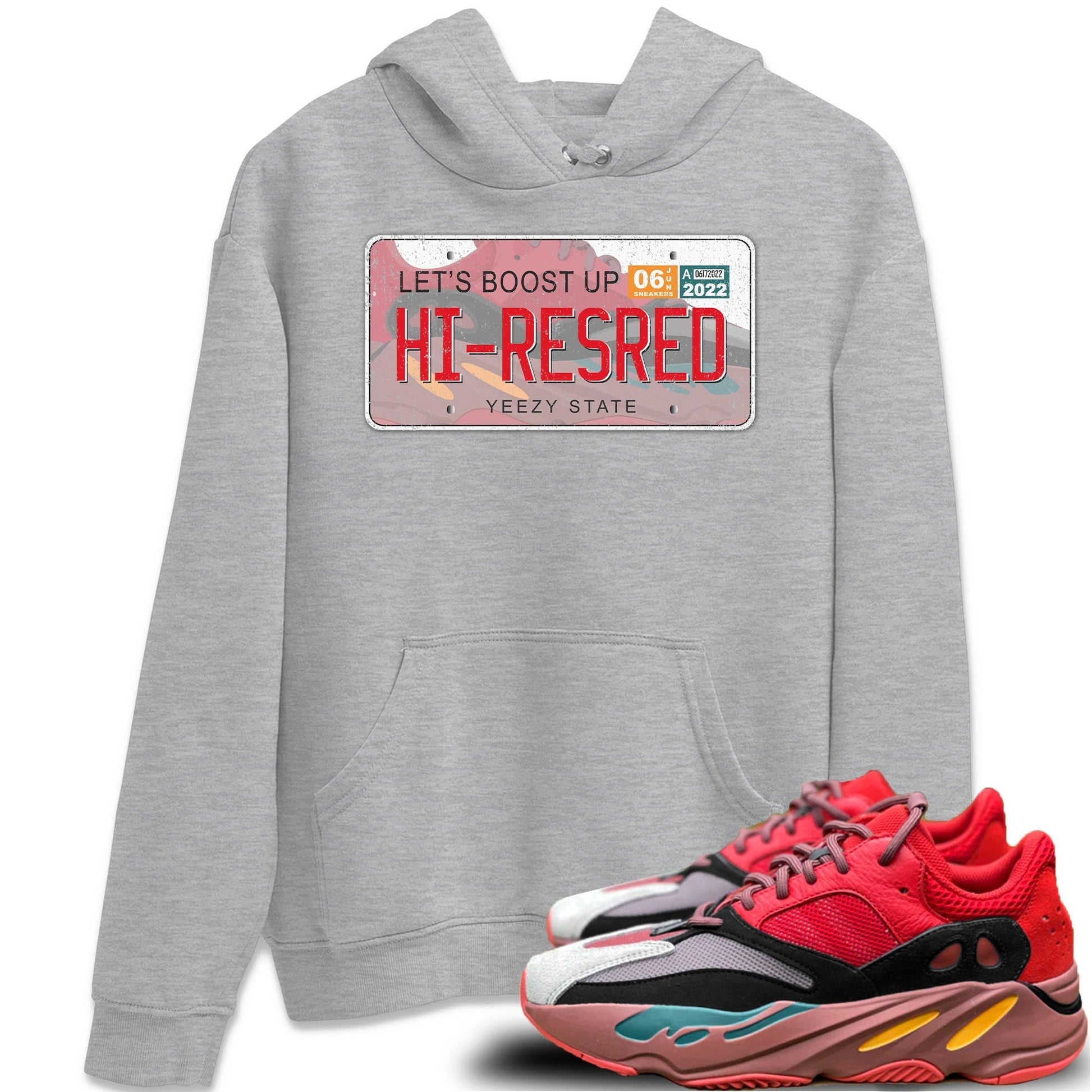 Yeezy 700 Hi-Res Red Sneaker Match Tees Yeezy Plate Sneaker Tees Yeezy 700 Hi-Res Red Sneaker Release Tees Unisex Shirts
