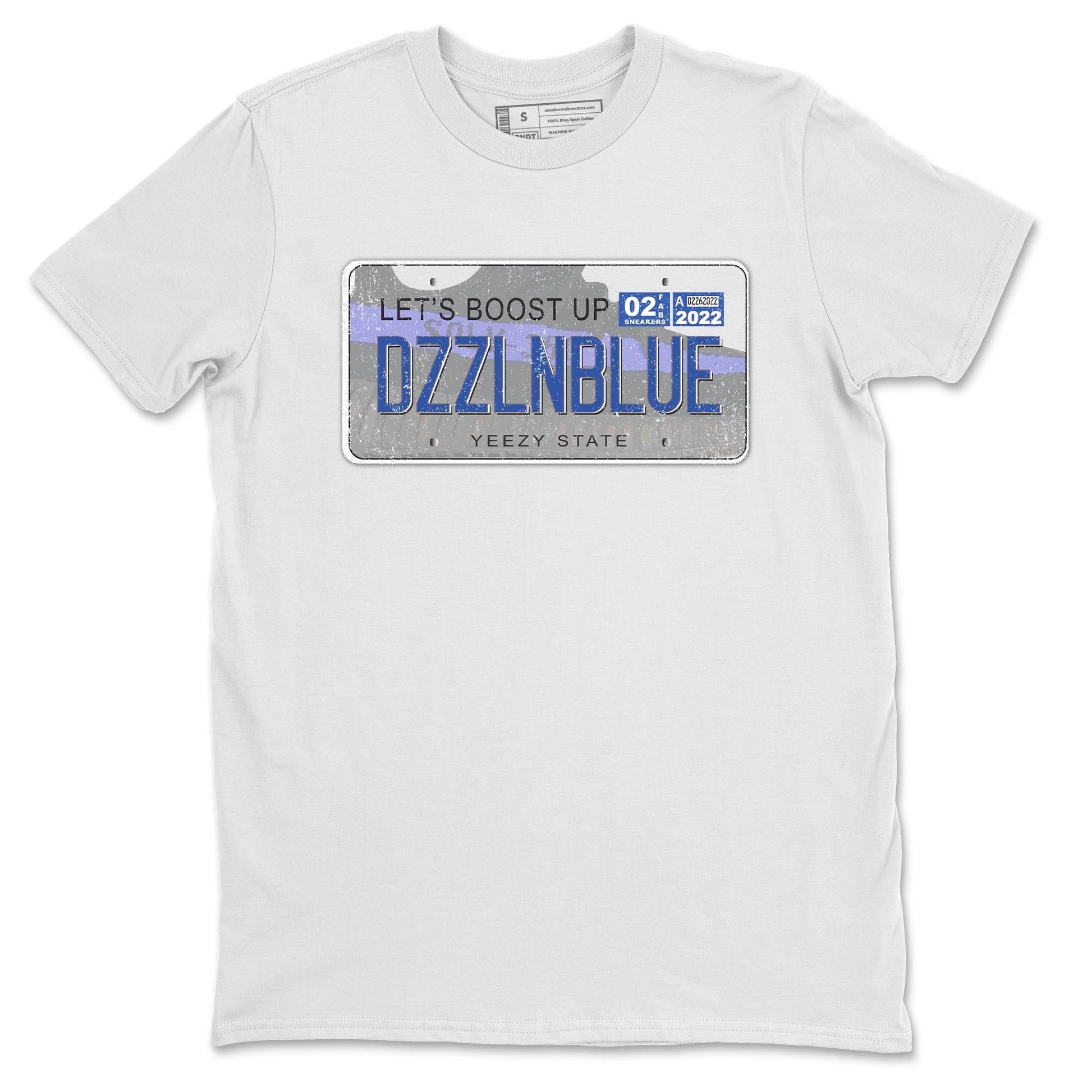 Yeezy 350 Dazzling Blue Sneaker Match Tees Yeezy Plate Sneaker Tees Yeezy 350 Dazzling Blue Sneaker Release Tees Unisex Shirts