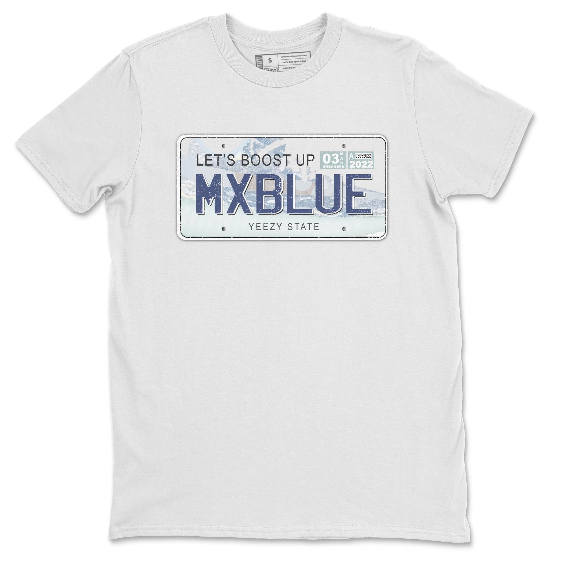 Yeezy 350 MX Blue Sneaker Match Tees Yeezy Plate Sneaker Tees Yeezy 350 MX Blue Sneaker Release Tees Unisex Shirts