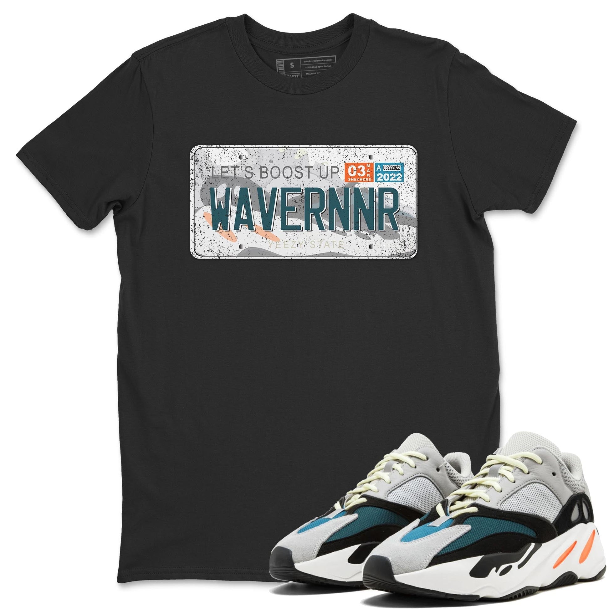 Yeezy 700 Wave Runner Sneaker Match Tees Yeezy Plate Sneaker Tees Yeezy 700 Wave Runner Sneaker Release Tees Unisex Shirts