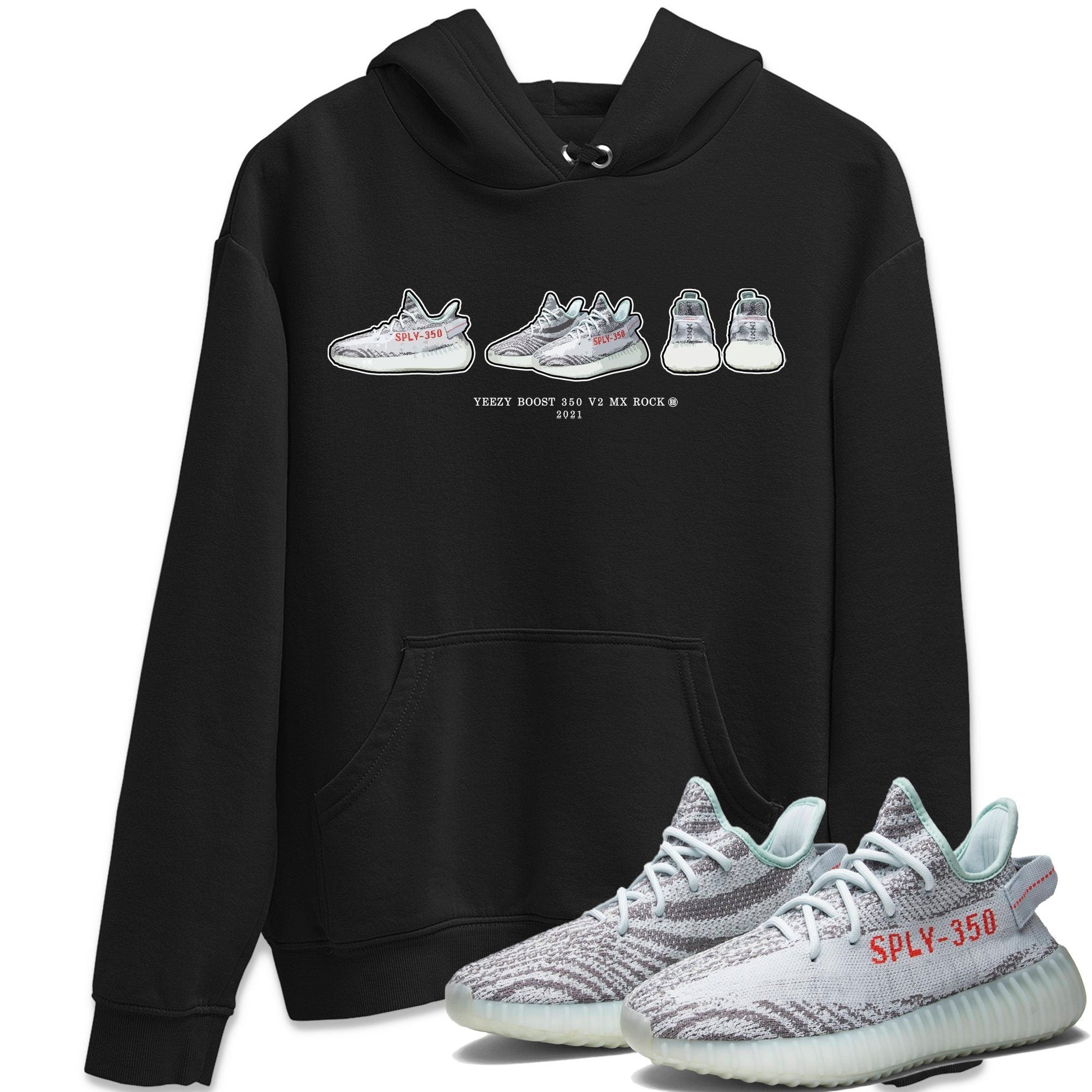 Yeezy 350 Blue Tint Sneaker Match Tees Yeezy Prelude Sneaker Tees Yeezy 350 Blue Tint Sneaker Release Tees Unisex Shirts