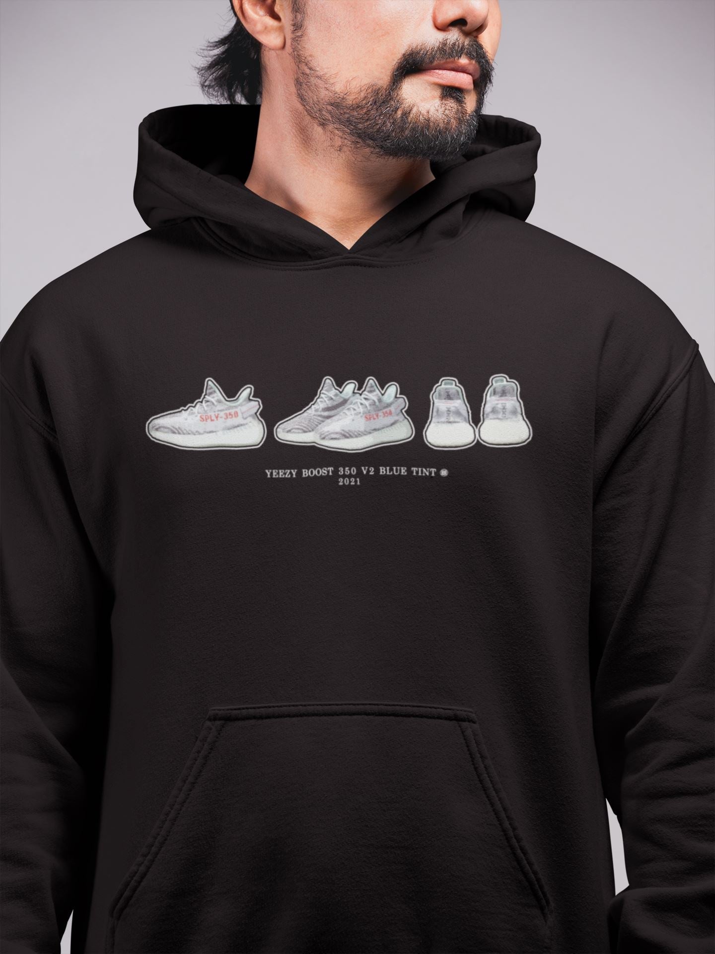 Yeezy 350 Blue Tint Sneaker Match Tees Yeezy Prelude Sneaker Tees Yeezy 350 Blue Tint Sneaker Release Tees Unisex Shirts
