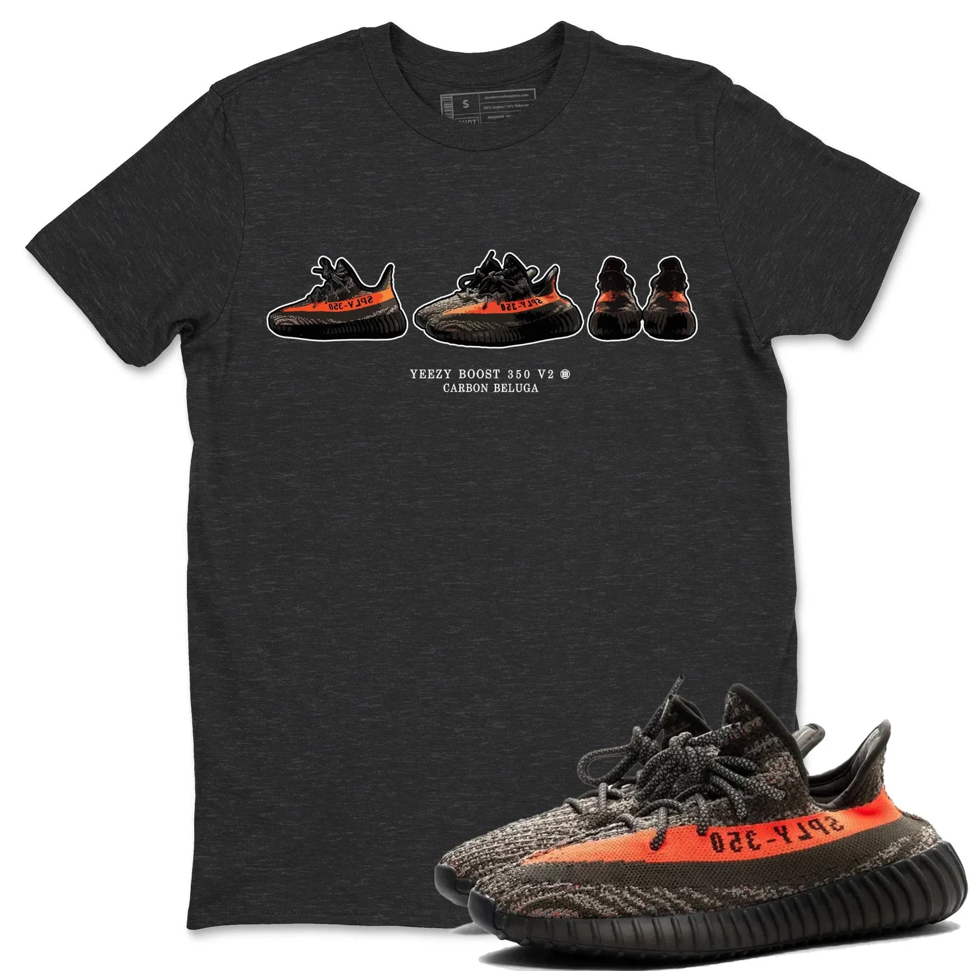 Yeezy 350 Carbon Beluga Sneaker Match Tees Yeezy Prelude Sneaker Tees Yeezy 350 Carbon Beluga Sneaker Release Tees Unisex Shirts