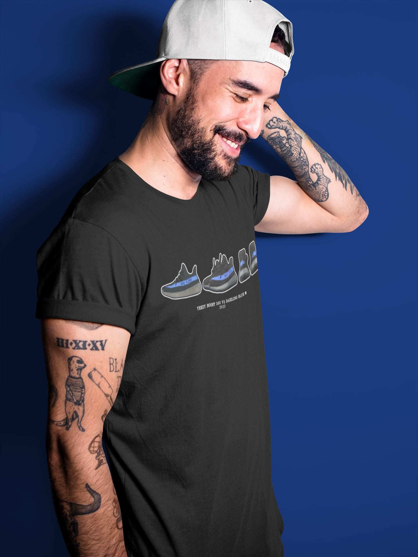 Yeezy 350 Dazzling Blue Sneaker Match Tees Yeezy Prelude Sneaker Tees Yeezy 350 Dazzling Blue Sneaker Release Tees Unisex Shirts