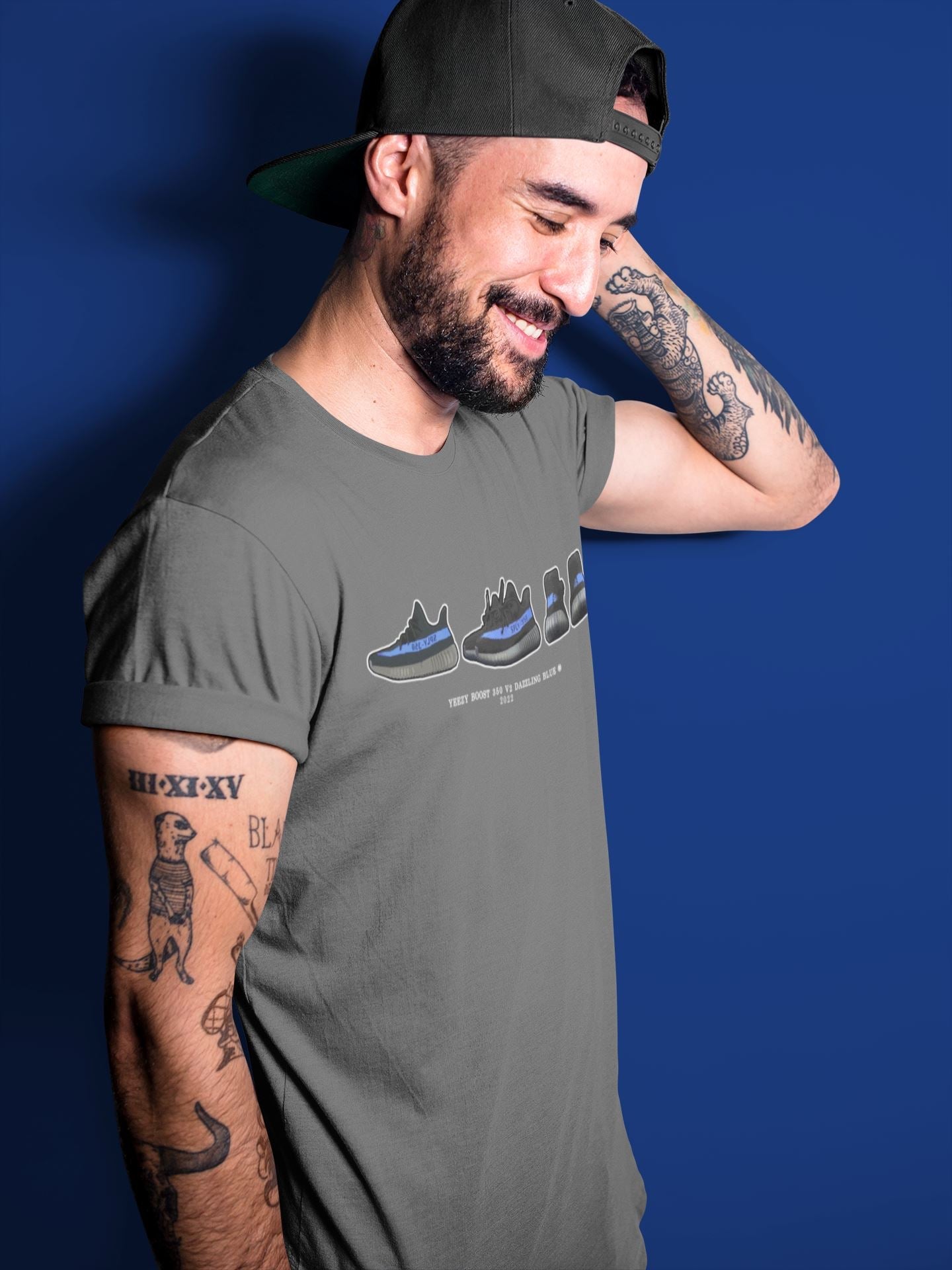 Yeezy 350 Dazzling Blue Sneaker Match Tees Yeezy Prelude Sneaker Tees Yeezy 350 Dazzling Blue Sneaker Release Tees Unisex Shirts