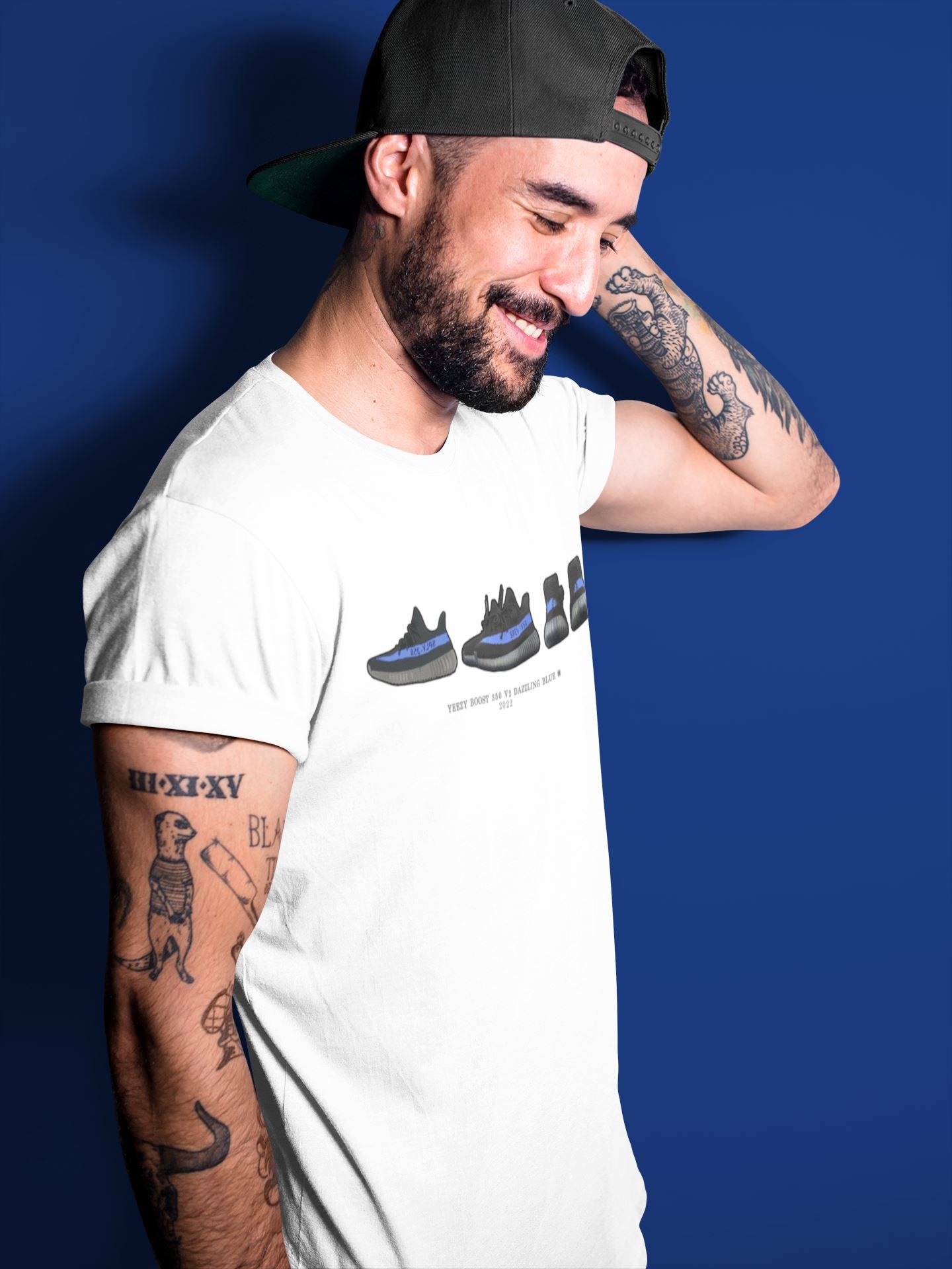 Yeezy 350 Dazzling Blue Sneaker Match Tees Yeezy Prelude Sneaker Tees Yeezy 350 Dazzling Blue Sneaker Release Tees Unisex Shirts