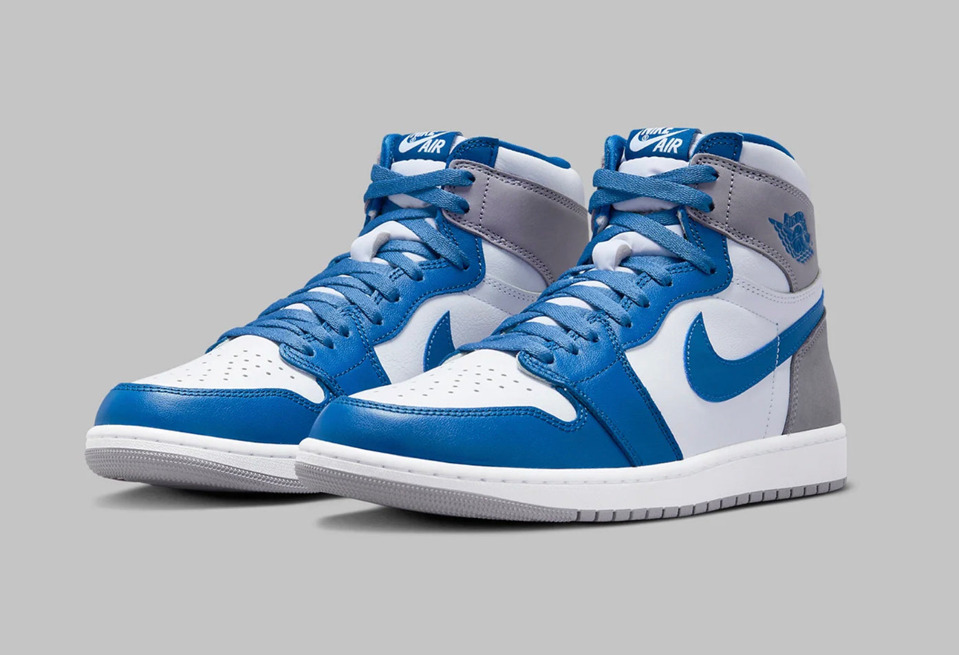 Sneaker Game with SNRT Sneaker Tees: Air Jordan 1 High OG True Blue ...
