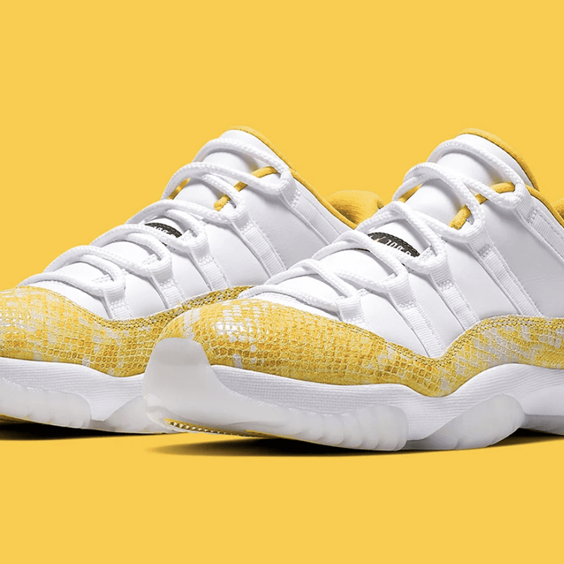 Air Jordan 11 WMNS Yellow Snakeskin Release Date