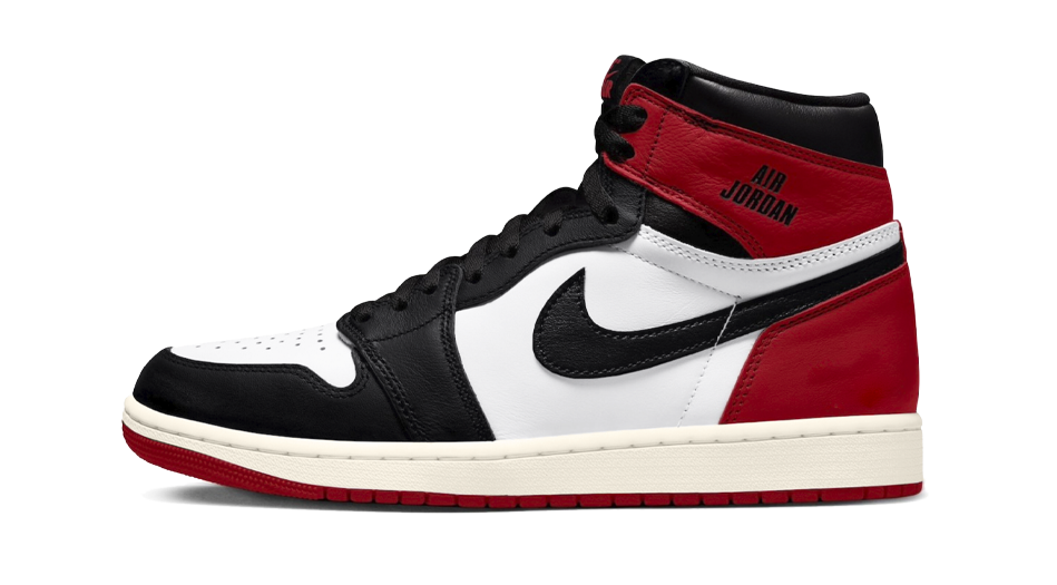 Air Jordan 1 High OG Black Toe Reimagined | SNRT Sneaker T-shirts