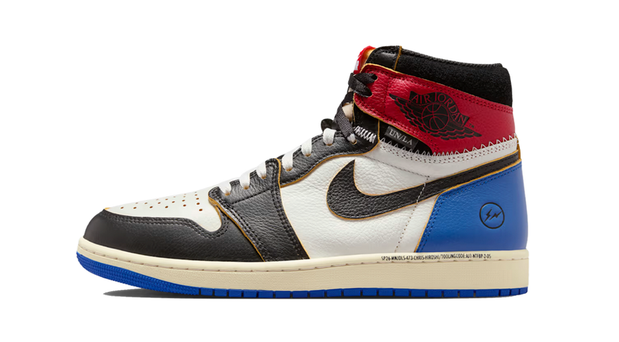 Air Jordan 1 x Union x Fragment "Black and Varsity Red"