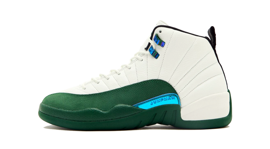 Air Jordan 12 Summit White & Gorge Green