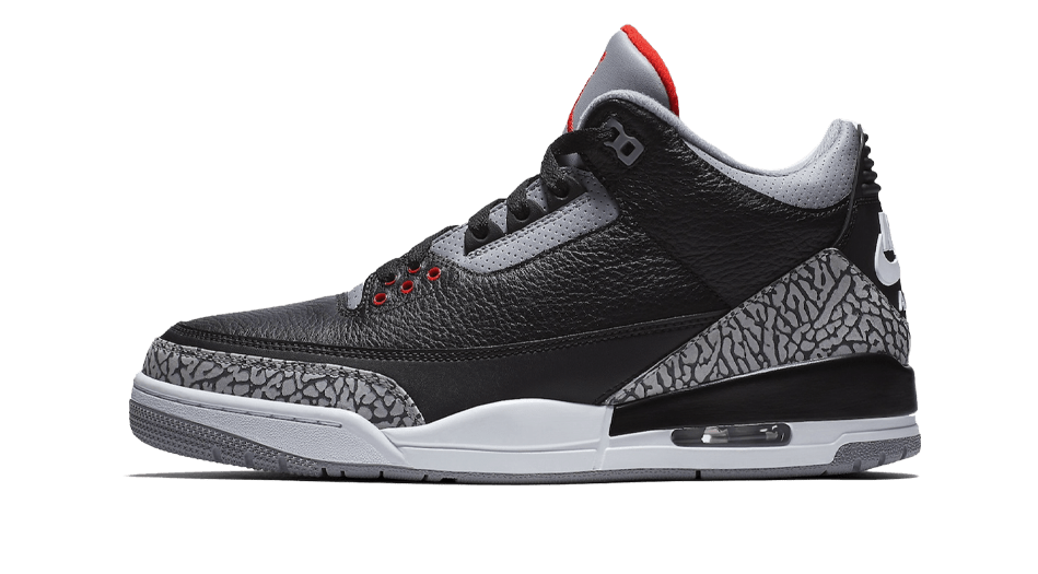 Air Jordan 3 Black Cement 2024