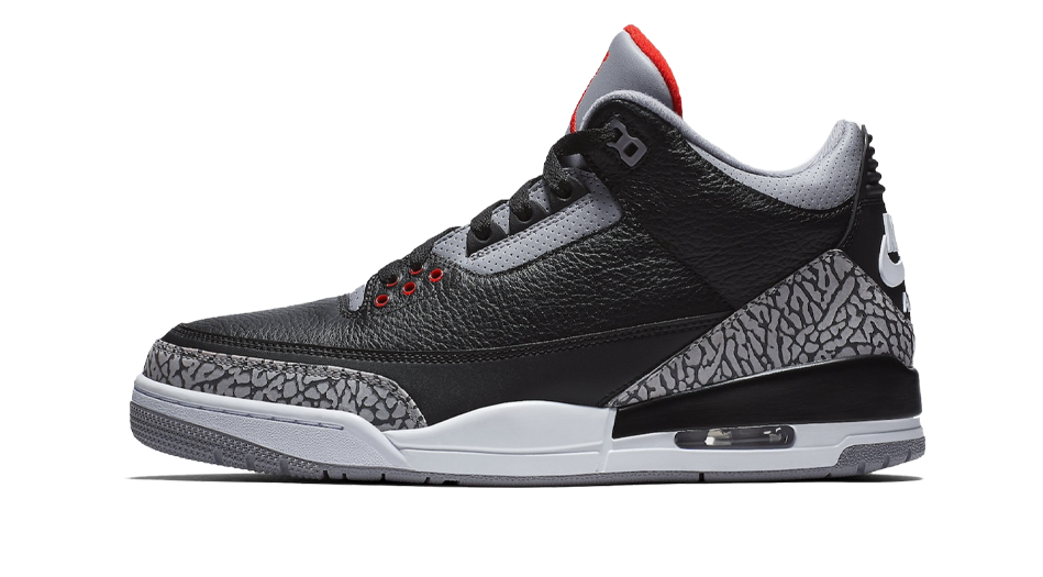 Air Jordan 3 Black Cement 2024