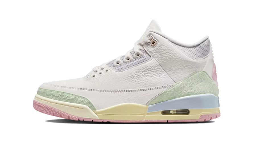 Air Jordan 3 Sail and Jade Aura