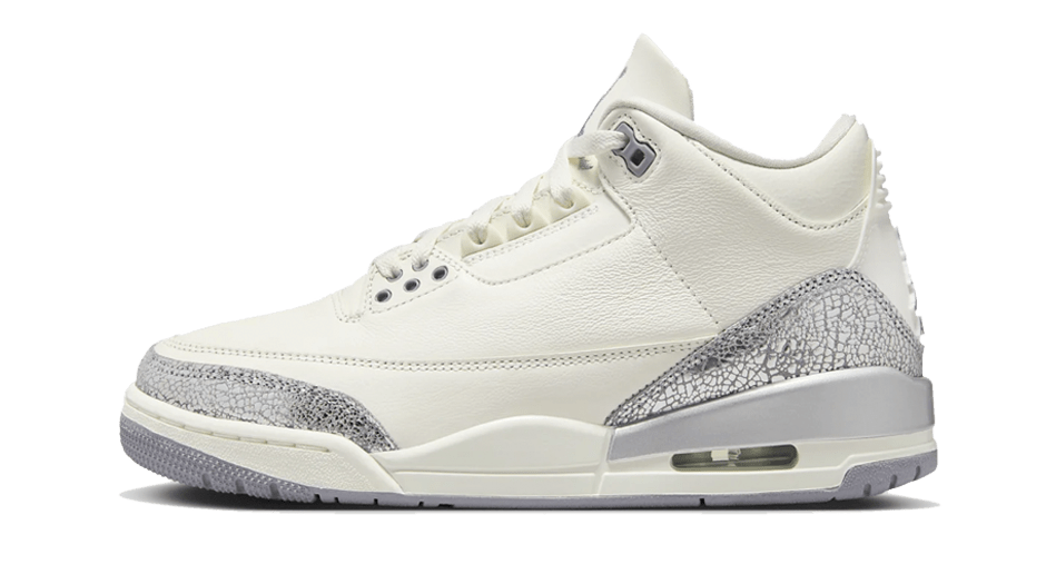 Air Jordan 3 Sail and Cement Grey