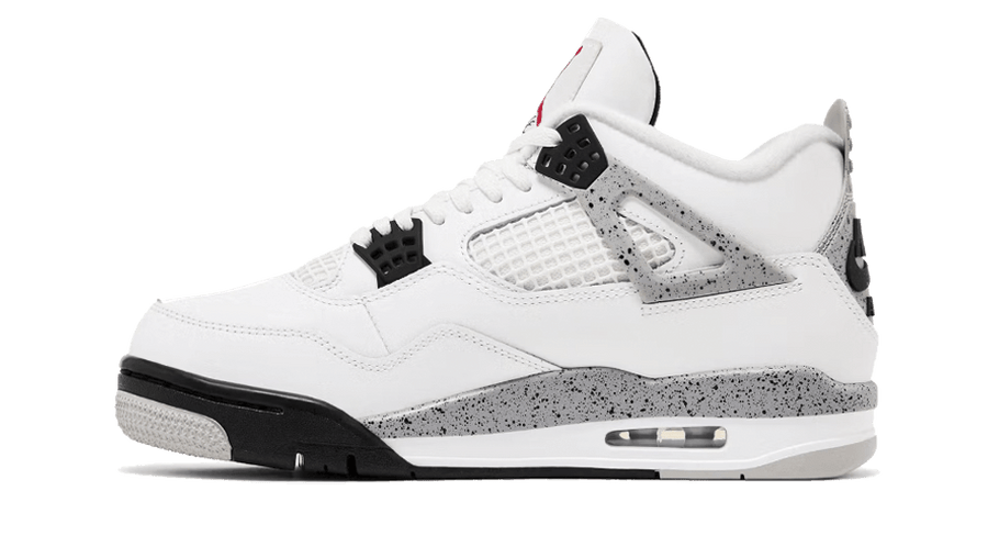 Air Jordan 4 White Cement