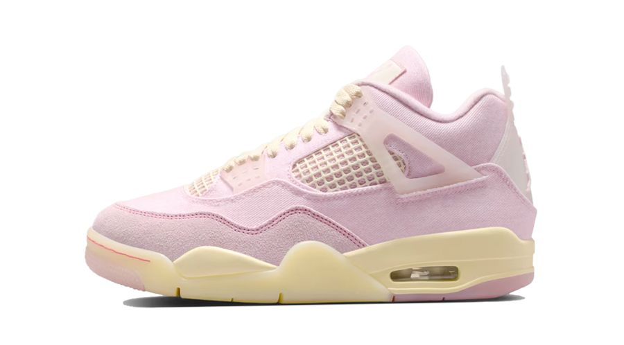 Air Jordan 4 Pearl Pink and Iced Carmine
