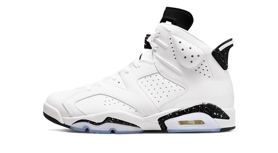Air Jordan 6 White Black