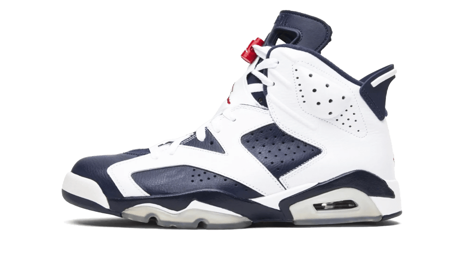 Air Jordan 6 White And Midnight Navy