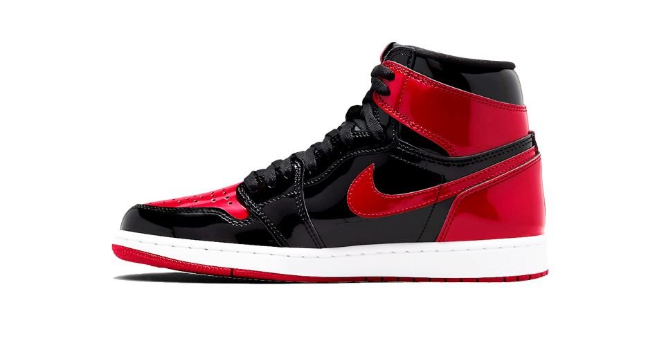 Air Jordan 1 Bred Patent Kids