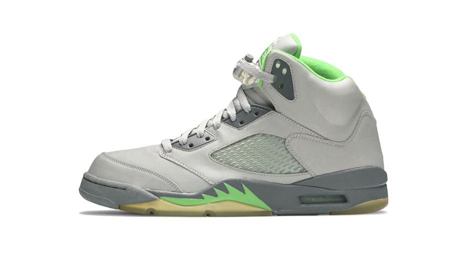 Air Jordan 5 Green Bean
