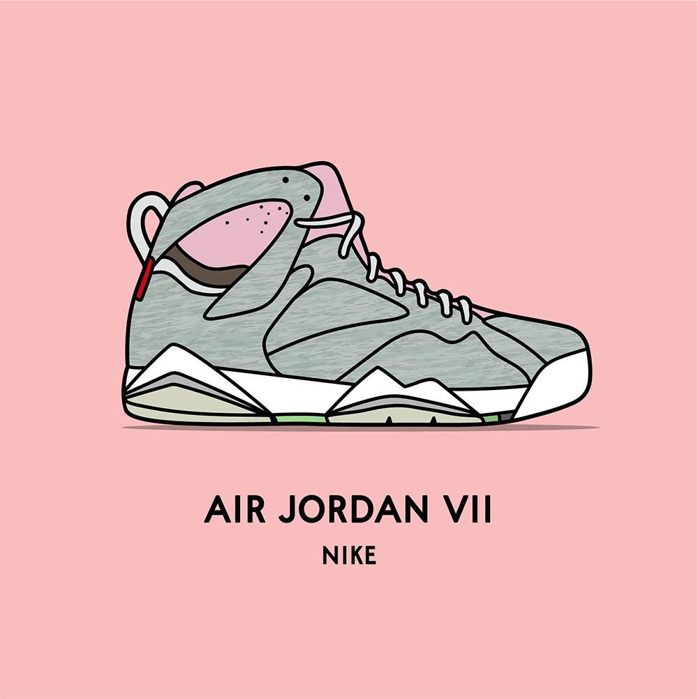 Air Jordan 7 | SNRT Sneaker T-shirts