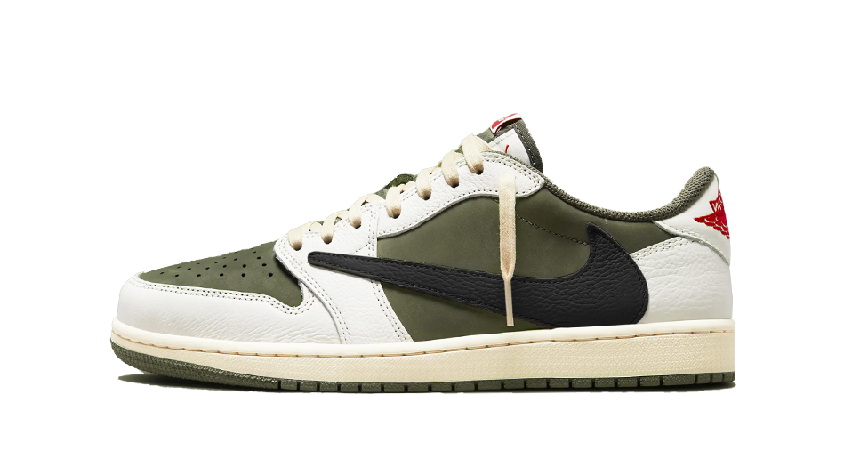 Air Jordan 1 Low OG Medium Olive x Travis Scott | SNRT Sneaker T-shirts