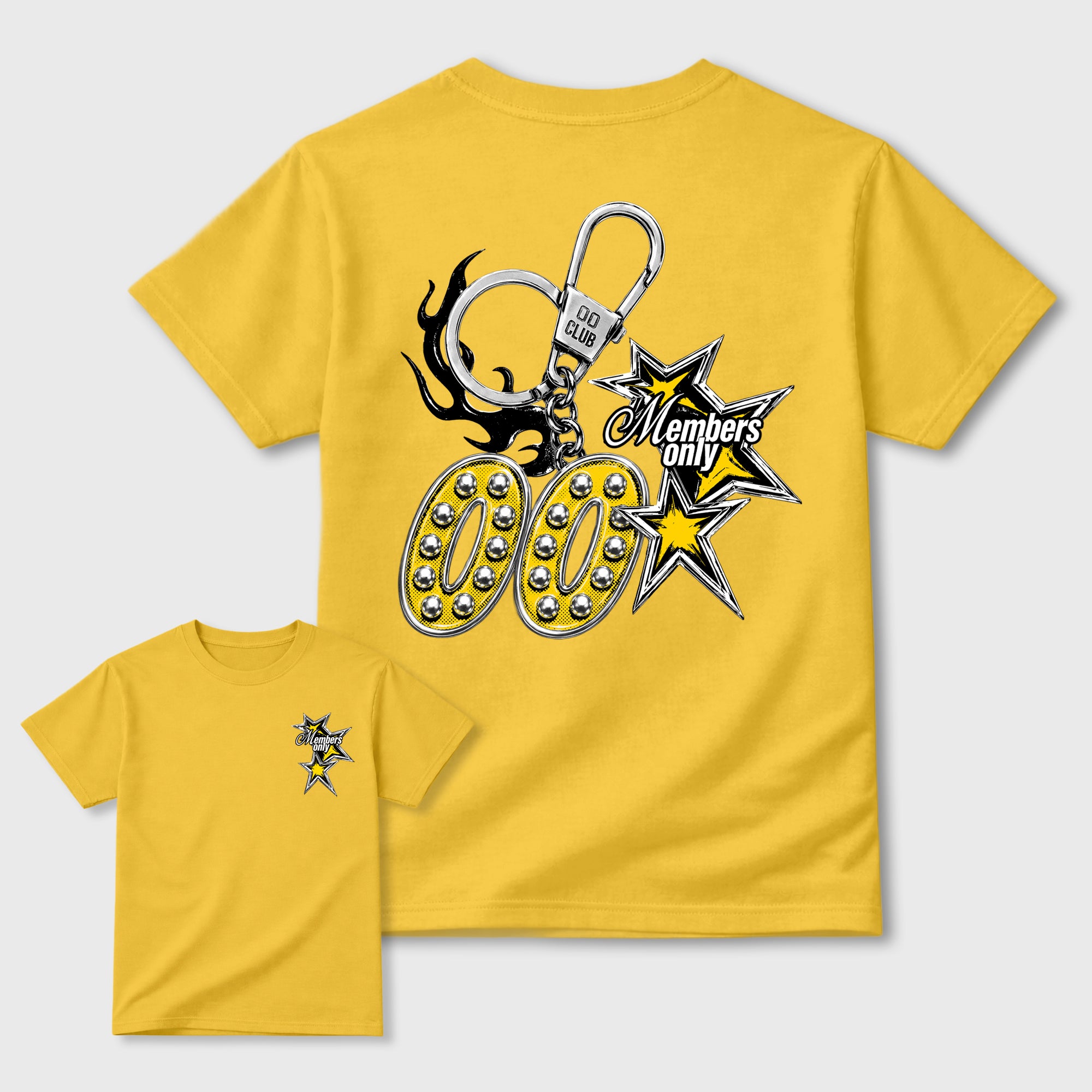 00 Club Members Only Graphic T-Shirt featuring original streetwear artwork designed to match the . Daisy Graphic T-Shirt.