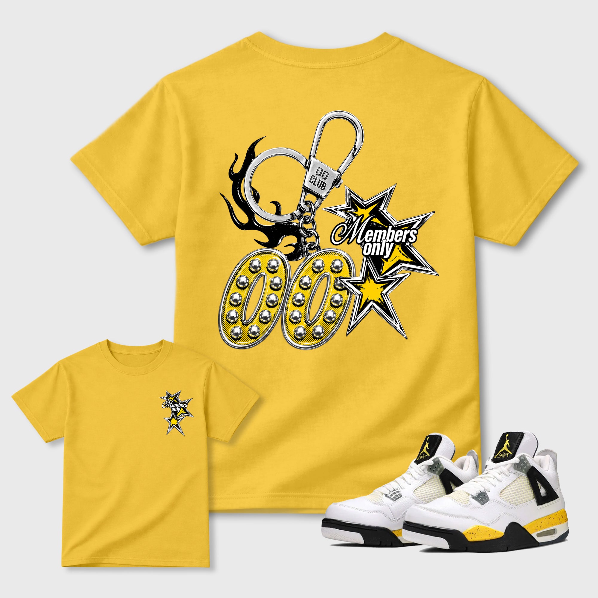 00 Club Members Only Graphic T-Shirt featuring original streetwear artwork designed to match the . Daisy Graphic T-Shirt.