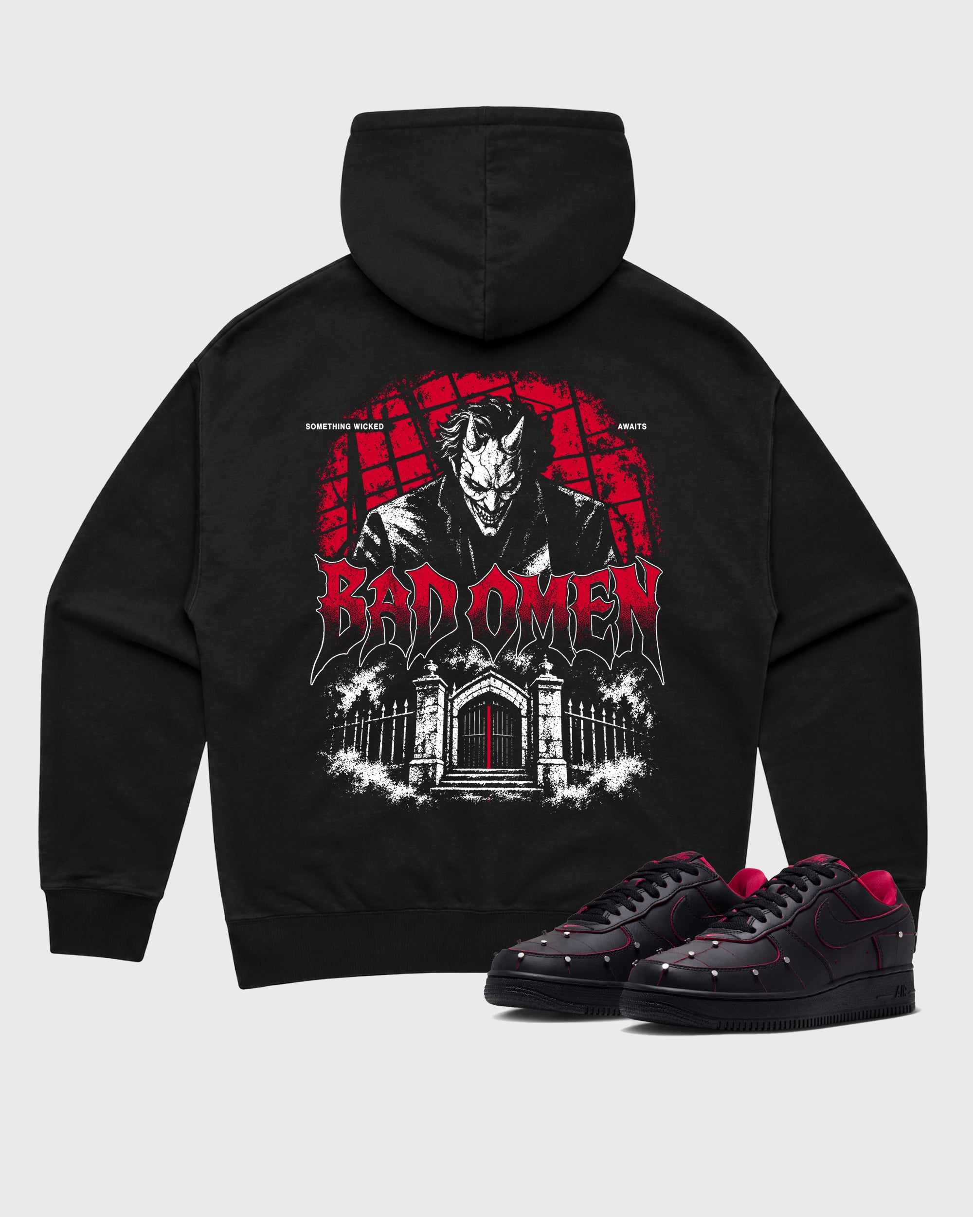 Devil's Gate Air Force 1 Nightmare Matching Graphic Hoodie