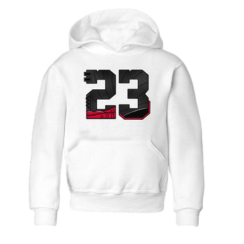12s Flu Game shirts to match jordans 23 best t shirts to wear with jordans Air Jordan 12 Retro Flu Black and Varsity Red match shoes to clothes SNRT Sneaker Tees Youth Baby White 2 tee