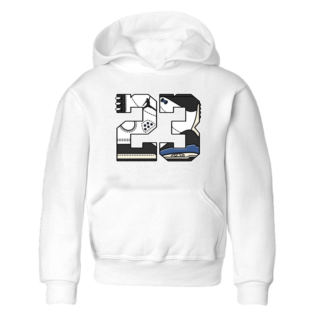 3s For The Love to match jordans 23 sneaker match tees A Ma Maniere x Air Jordan 3 Diffused Blue match shoes to clothes SNRT Sneaker Tees Youth Baby White 2 tee