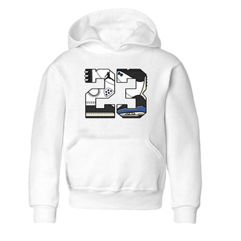 3s For The Love to match jordans 23 sneaker match tees A Ma Maniere x Air Jordan 3 Diffused Blue match shoes to clothes SNRT Sneaker Tees Youth Baby White 2 tee