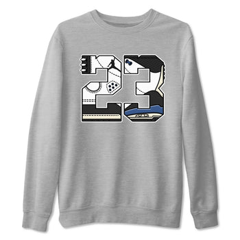 3s For The Love to match jordans 23 sneaker match tees A Ma Maniere x Air Jordan 3 Diffused Blue match shoes to clothes SNRT Sneaker Tees unisex cotton Heather Grey 2 shirts