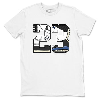 3s For The Love to match jordans 23 sneaker match tees A Ma Maniere x Air Jordan 3 Diffused Blue match shoes to clothes SNRT Sneaker Tees unisex cotton White 2 shirts