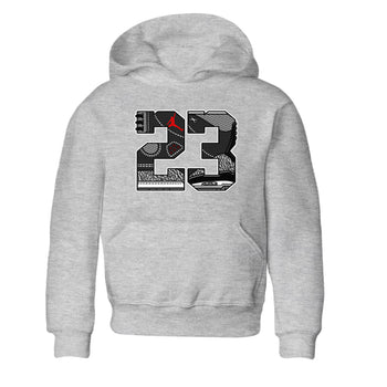 3s Black Cement shirts to match jordans 23 sneaker match tees Air Jordan 3 Retro OG Black Cement match shoes to clothes SNRT Sneaker Tees Youth Baby Heather Grey 2 tee