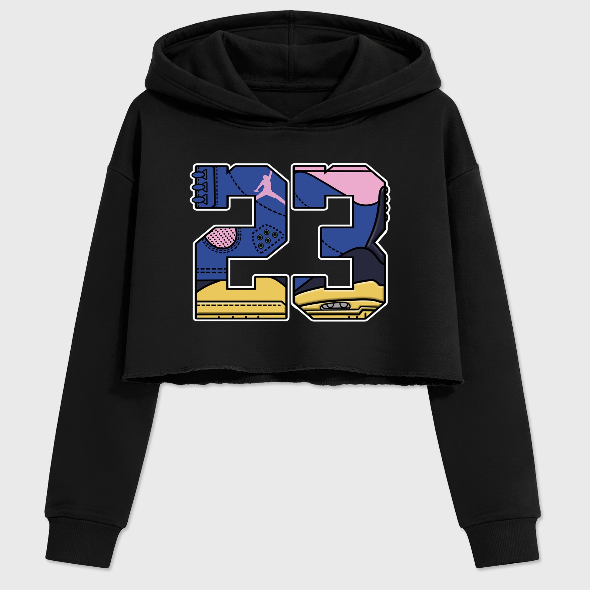23 women’s crop tee designed to match the Air Jordan 3 Brazil, featuring coordinated Black 2 options for a perfect streetwear vibe.