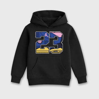 23 affordable baby and kids t-shirt designed to match the Air Jordan 3 Brazil, featuring coordinated Black 2 options for the perfect little sneakerhead streetwear look.