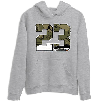 Sneaker Threads – Sneaker Threads To Match Air Jordan 3 Family Affair Shoes – 23 Tee Heather Grey 2