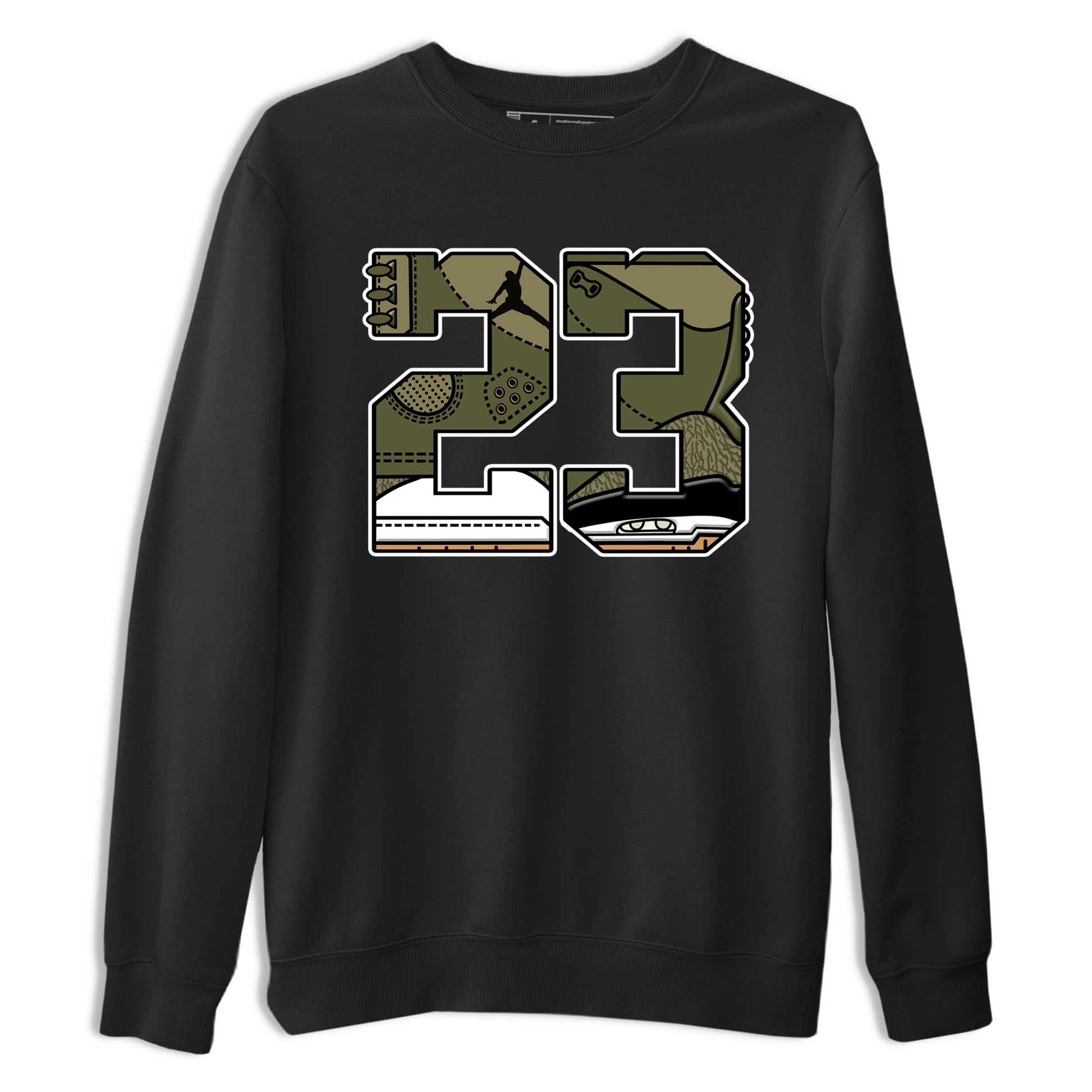 Sneaker Threads – Sneaker Threads To Match Air Jordan 3 Family Affair Shoes – 23 Tee Black 2