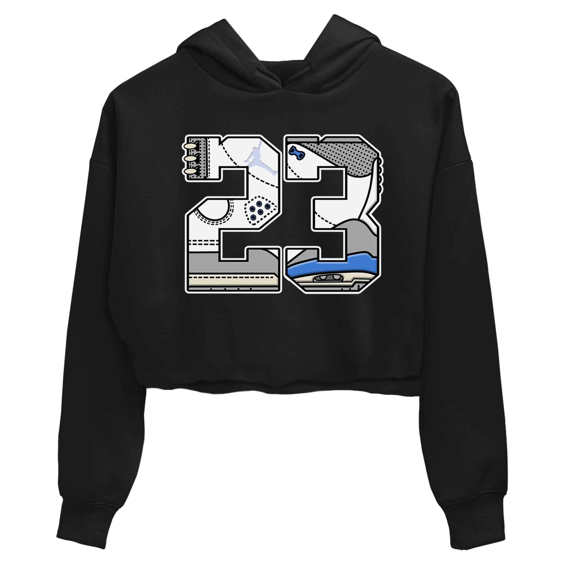 3s Lucky Shorts shirts to match jordans 23 best t shirts to wear with jordans Air Jordan 3 Lucky Shorts match shoes to clothes SNRT Sneaker Tees unisex cotton Black 2 crop tee