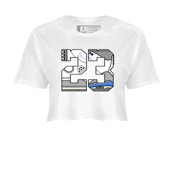3s Lucky Shorts shirts to match jordans 23 best t shirts to wear with jordans Air Jordan 3 Lucky Shorts match shoes to clothes SNRT Sneaker Tees unisex cotton White 2 crop tee