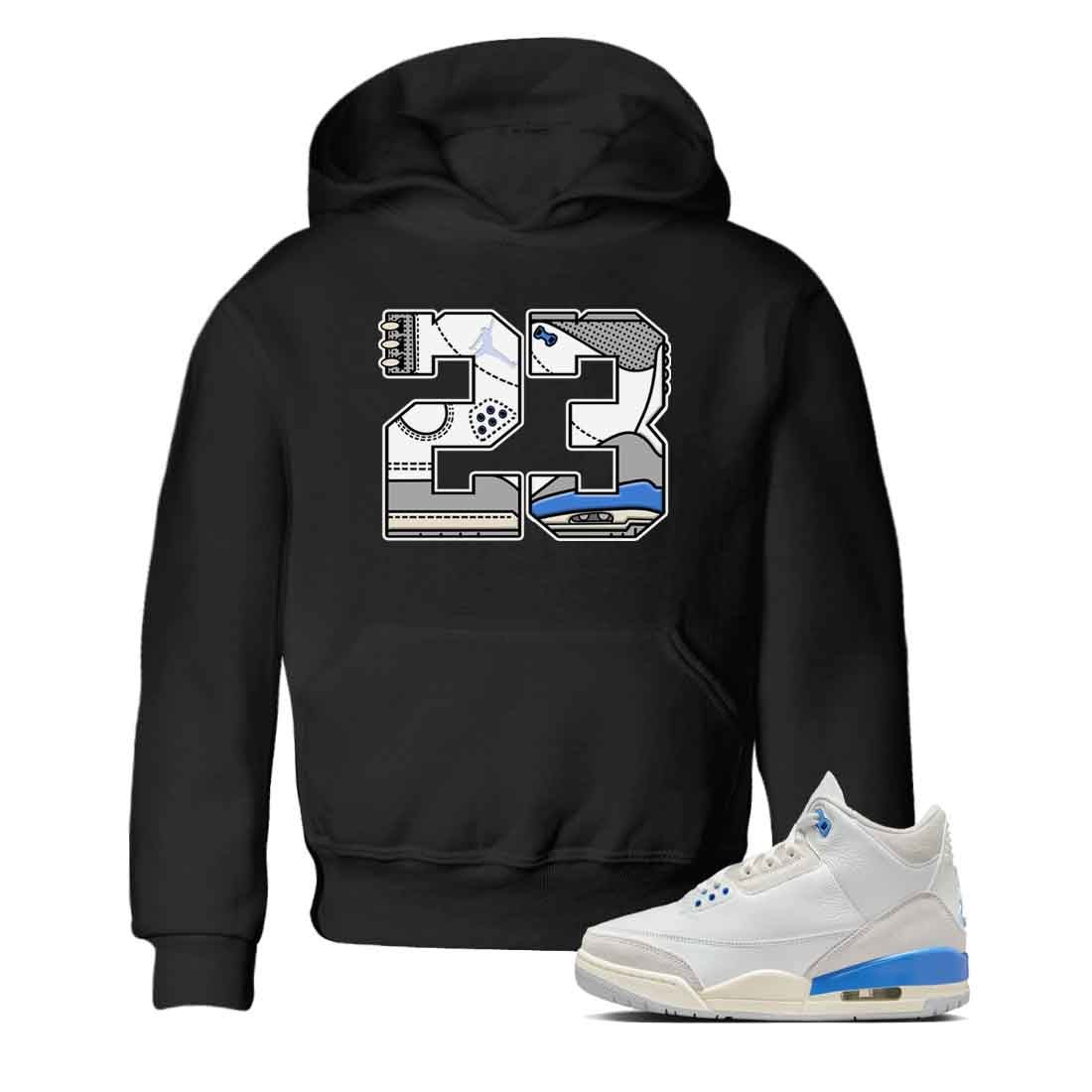 3s Lucky Shorts shirts to match jordans 23 best t shirts to wear with jordans Air Jordan 3 Lucky Shorts match shoes to clothes SNRT Sneaker Tees Youth Baby Black 1 tee