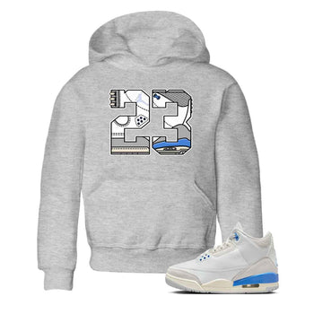 3s Lucky Shorts shirts to match jordans 23 best t shirts to wear with jordans Air Jordan 3 Lucky Shorts match shoes to clothes SNRT Sneaker Tees Youth Baby Heather Grey 1 tee