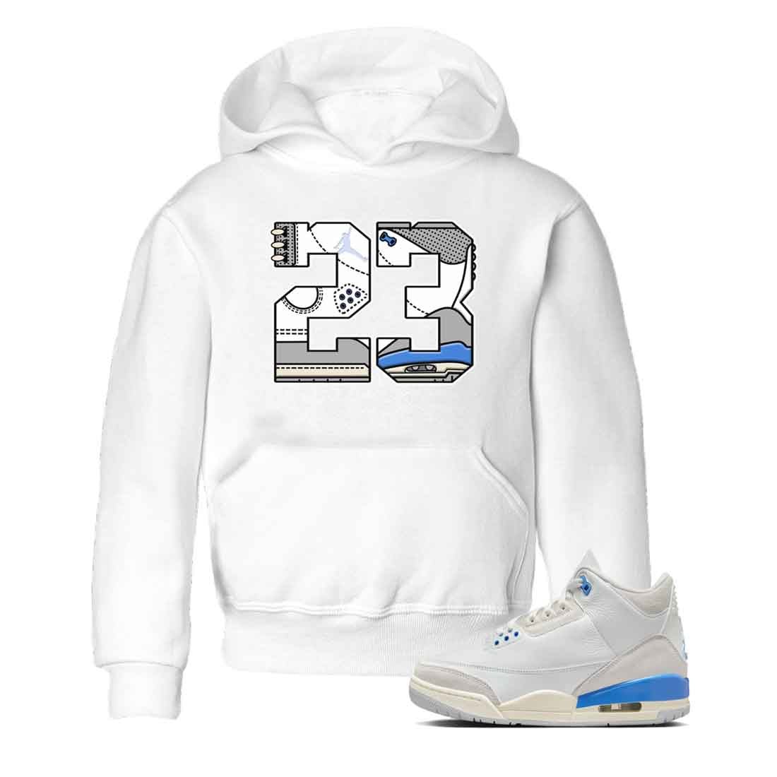 3s Lucky Shorts shirts to match jordans 23 best t shirts to wear with jordans Air Jordan 3 Lucky Shorts match shoes to clothes SNRT Sneaker Tees Youth Baby White 1 tee
