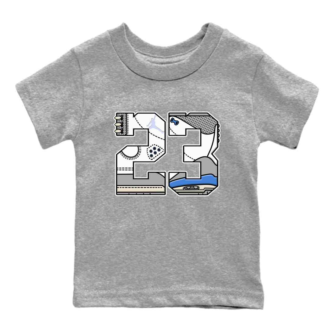 3s Lucky Shorts shirts to match jordans 23 best t shirts to wear with jordans Air Jordan 3 Lucky Shorts match shoes to clothes SNRT Sneaker Tees Youth Baby Heather Grey 2 tee